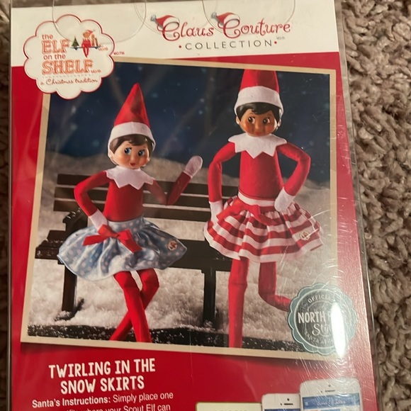 The Elf on the Shelf Twirling In The Snow Skirts Claus Couture - Picture 4 of 6